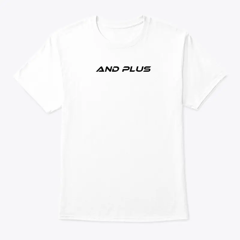 And Plus Futuristic Text | White